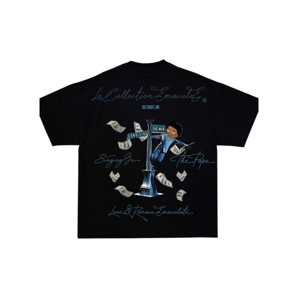 Black SITP T-Shirt (Oversized Fit)