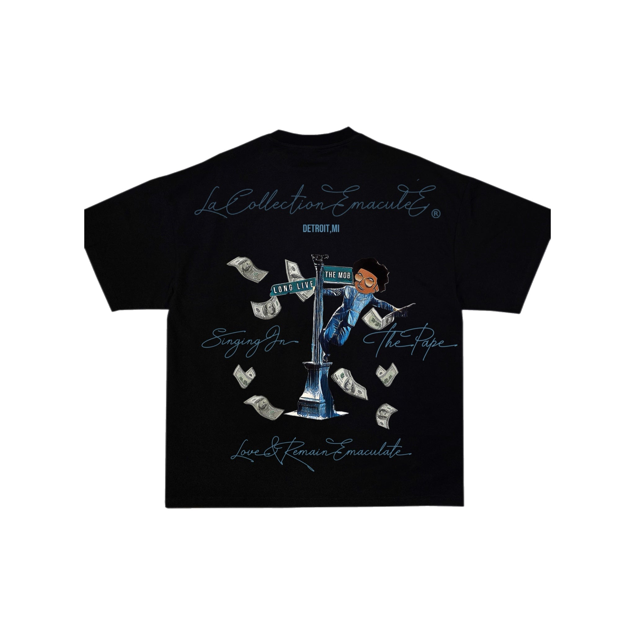 Black SITP T-Shirt (Oversized Fit)